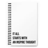 Street2Ivy "Inspired Thought" Notebook - Write Your Innovation Story!